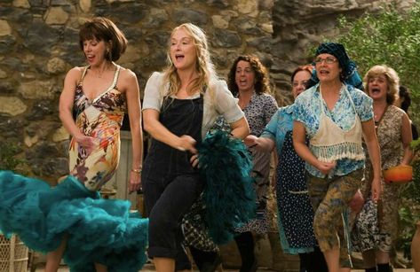 Mamma Mia Scenes, Feel Good Movies, Mamma Mia Party, Party Scene, Good Movies, Feel Good, Dancing, Musical, Film