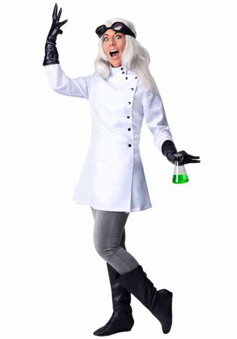 You might not know what you should dress up as this Halloween 2018. Well, your personality type has got you covered! Here is the absolute best DIY Halloween costume ideas for every Myers-Briggs personality type.  #halloween #diy #diyhalloweencostumes #halloweencostumes Mad Scientist Pose, Mad Scientist Outfit, Scientist Outfit, Mad Scientist Costume, Science Christmas, Scientist Costume, Best Diy Halloween Costumes, Women Costume, Matching Costumes