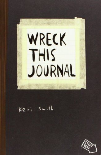 Could be used for those who struggle with ideas - Wreck This Journal Keri Smith, Oldest Bible, New Bible, Wreck This Journal, Beneath The Surface, Journal Paper, Personalized Books, Scrapbook Albums, Journal Inspiration