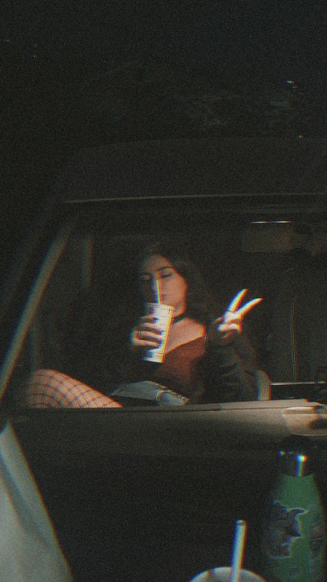 grunge, girl, car, aesthetic, grunge aesthetic, Rides Aesthetic, Pic Captions, Dark Mind, Parked Car, Passenger Princess, Night Drives, Music Project, Night Care, Night Drive