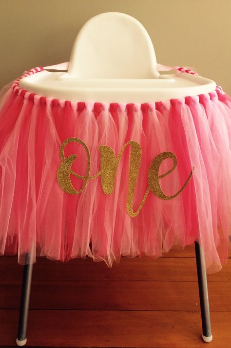 Baby Girl Birthday Party Ideas, Baby Girl Ideas, Cute Pink First Birthday Sets, Kids Party Boxes, Personalized Pink Tops For First Birthday, Baby Girl Birthday Party, Highchair Tutu, Personalized Pink Top For First Birthday, Girl Birthday Party Ideas