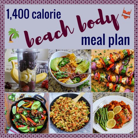 1,400 Calorie Beach Body Meal Plan & Grocery list for one week! Totally gluten-free and complete with calorie and macro information, as well as step-by-step and day-by-day instructions. 1,400 C… Beach Body Meal Plan, 1400 Calorie Meal Plan, Keto Diet Side Effects, 400 Calorie Meals, Meal Plan Grocery List, Beachbody Recipes, 21 Day Fix Meals, Low Carb Diets, Calorie Meal Plan