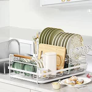 Kitchen Dish Rack, Dish Drying Rack, Japanese Home Decor, Dish Drainers, Dish Rack, Knife Holder, Dish Rack Drying, Streamline Design, Kitchen Sale