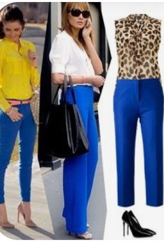 Royal Blue Linen Pants Outfit, Cobalt Blue Pants Outfit Work, Royal Blue Slacks Outfit Women, Bright Blue Pants Outfit, Electric Blue Pants Outfit, Royal Blue Pants Outfit Work, Blue Dress Pants Outfit, Blue Pants Work Outfit Women, Royal Blue Pants Outfit