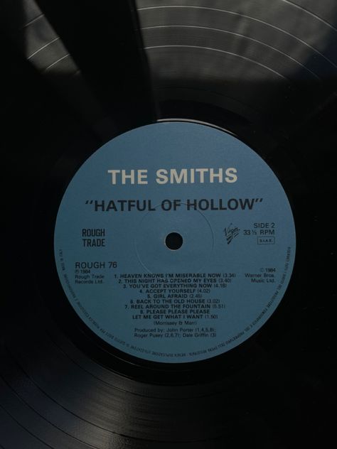 The Smiths Record Aesthetic, The Smiths Vinyl Aesthetic, The Smiths Lockscreen, The Smiths Record, Smiths Vinyl, The Smiths Hatful Of Hollow, The Smiths Wallpaper, The Smiths Aesthetic, Hatful Of Hollow