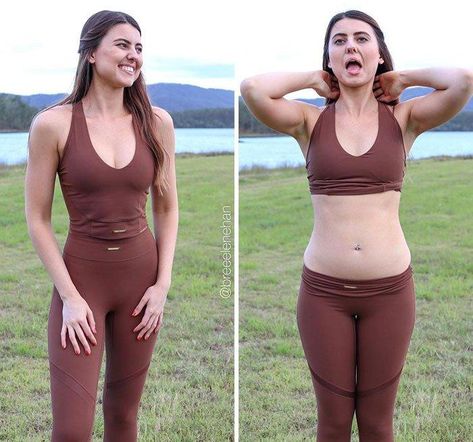 27 Inspiring Body Positivity Pics By This Fitness Influencer Real Body Shapes Photography, Unconventional Body Types, Real Body Shapes, Spencer Barbarosa, Imperfect Bodies, Realistic Body Types, Body Disphorphia, Women Body Types, Body Positivity Photography