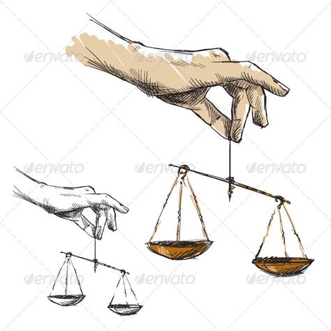 Hands Holding Scales  #GraphicRiver         Hands holding scales, vector illustration                     Created: 10 December 13                    Graphics Files Included:   JPG Image #Vector EPS                   Layered:   No                   Minimum Adobe CS Version:   CS             Tags      business #commercial activity #drawing #finance #hand #holding #illustration #isolated #justice #scales #sketch #trust #unbalanced #vector #weight Hand Holding Scales Of Justice, Weight Scale Drawing, Unbalanced Scale, Scale Tattoo Design, Hand Holding Illustration, Scales Drawing, Scales Illustration, Scale Illustration, Justice Scales