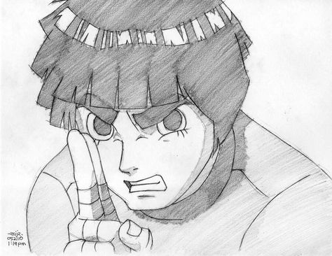 Rock lee!!! Rock Lee Manga, Rock Lee Drawing, Rock Lee Pose, Rock Lee Sketch, Rock Lee Reference, Naruto Tattoo Rock Lee, Naruto Rock Lee, Kakashi Drawing, Manga Coloring Book