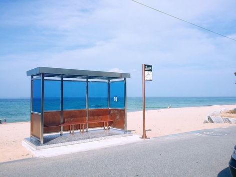 Bts Bus Stop, Spring Day Bts, Bts You Never Walk Alone, Mv Aesthetic, South Korea Photography, Bts Spring Day, Bts Mv, Alternative Universe, Bts Backgrounds