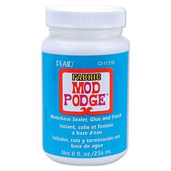 Fabric Mod Podge Glue and Sealer Mod Podge Fabric, Mod Podge Crafts, Fabric Embellishment, Modge Podge, Upcycled Crafts, Recycled Crafts, Craft Supply, Mod Podge, Clay Pots