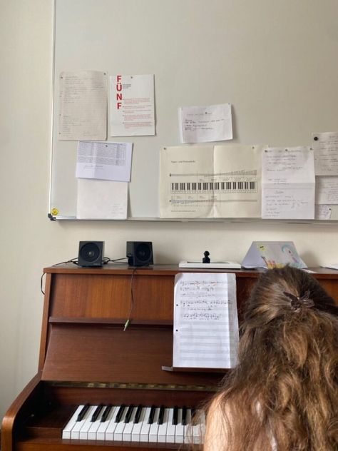 piano practice Music Students Aesthetic, Learning An Instrument, Practicing Piano Aesthetic, Piano Practice Aesthetic, Music Lessons Aesthetic, Music Instrument Aesthetic, Studying Music Aesthetic, Learning Piano Aesthetic, Choir Girl Aesthetic