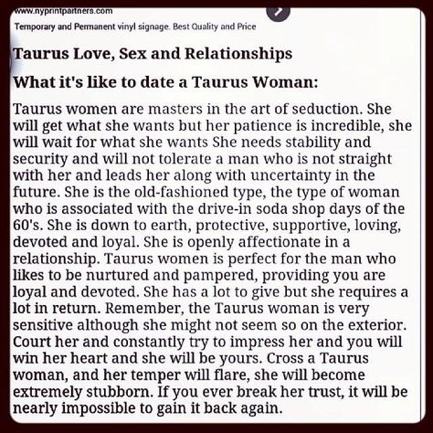 Married to a Taurus woman. What it's like to date a taurus woman Dating A Taurus Women, Taurus Girl, Sun In Taurus, Taurus Personality, Taurus Horoscope, Taurus Traits, Virgo And Taurus, Soda Shop, Taurus Zodiac Facts