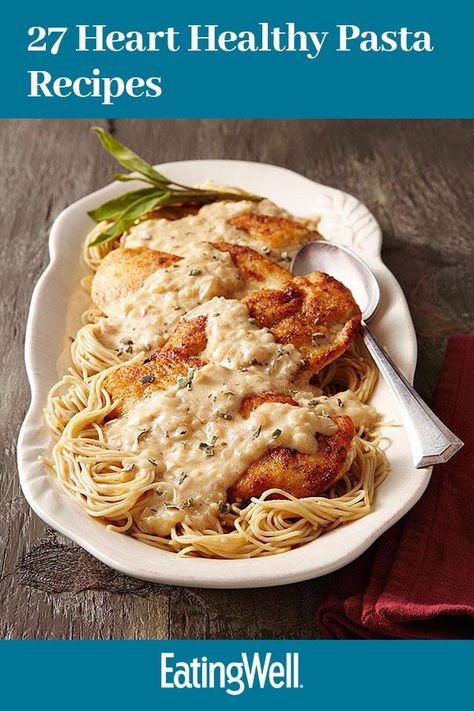 Cardiac Diet Dinner Recipes, Recipes For Chf Patients, Healthy Low Sodium Crockpot Recipes, Taste Of Home Healthy Recipes, Heart Heathly Meals Healthy Recipes, Heart Healthy Baking Recipes, Heart Healthy Spaghetti Recipes, Heart Healthy Pasta Sauce, Low Sodium Chicken Pasta Recipes