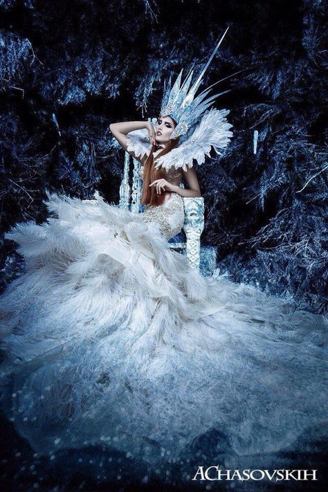 Winter Goddess, Snow Maiden, Snow Fairy, Fairytale Photography, White Witch, Fantasy Photography, Ice Queen, Snow Queen, Photography Projects