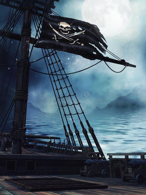 Black Pirate, Black Mountain, Pirate Ship, Birthday, Photography, Black