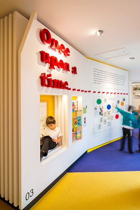 Inspiring school spaces from around the world – in pictures | Zurich School Competition | Guardian Professional Library Bus, Children's Play Area, School Library Design, Kindergarten Interior, Kindergarten Design, Inspiring Pictures, Childrens Library, School Interior, Kids Library