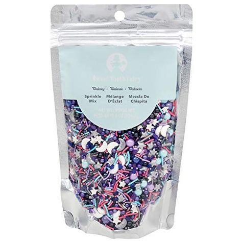 Sweet Tooth Fairy 350387 Galaxy Sprinkles, Original versi... https://www.amazon.ca/dp/B07JQRP2JG/ref=cm_sw_r_pi_dp_U_x_hahnEbPW9NC82 Fancy Sprinkles, Decorator Frosting, Star Dust, Unique Desserts, American Crafts, Tooth Fairy, Joanns Fabric And Crafts, Blue Star, Stardust