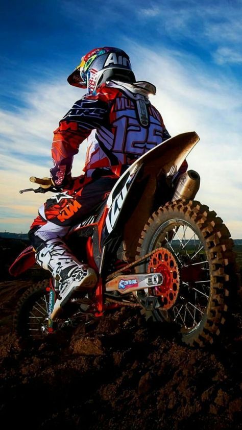 Motocross Photography, Ktm Dirt Bikes, Мотоциклы Harley Davidson, Duke Bike, Enduro Motocross, Motocross Love, Cool Dirt Bikes, Image Moto, Motorcross Bike