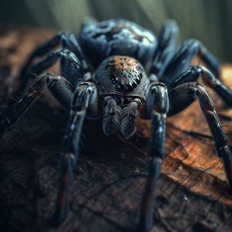 High-Quality Macro Animal Photography - Poecilotheria Metallica Poecilotheria Metallica, Spider Photography, Bird Spider, Big Spiders, Beauty Of The World, Spider Art, Trending Art, Art Funny, Animal Planet