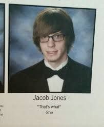 That's What- She said Good Senior Quotes Funny, Quotes For Senior Year, High School Senior Quotes, Senior Year Book, Last Day At School, Funny Senior Quotes, Best Yearbook Quotes, Best Senior Quotes, High School Memes