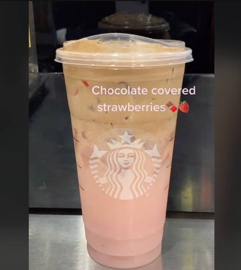 From matcha mixes to fruity combos, here are the best Starbucks Secret Menu Pink Drink recipes to try, including a chocolate-covered strawberry one. Starbucks Drinks With Strawberry Puree, Chocolate Covered Strawberry Drink Starbucks, Starbucks Strawberry Chocolate, Chocolate Strawberry Frappuccino, Starbucks Drinks Chocolate Strawberry, Strawberry Mocha Starbucks, Starbucks Pink Drink With Cold Foam, Chocolate Covered Strawberries Starbucks Drink, Chocolate Covered Strawberry Starbucks Drink