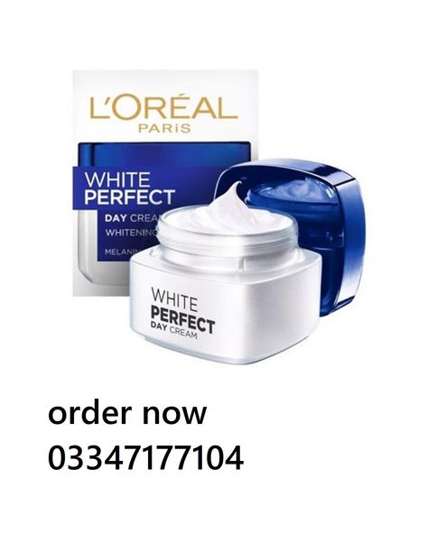 Loreal Paris White Perfect Day Cream Loreal Paris White Perfect Whitening Cream in Pakistan Whitening Cream, Day Cream, Loreal Paris, Perfect Day, Pakistan, Paris, Cream, Quick Saves, White