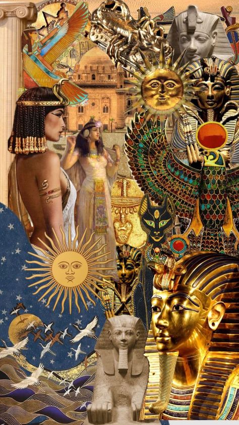 Ancient Egypt Aesthetic, Egyptian Aesthetic, Egyptian Goddess Art, Egypt Aesthetic, Spiritual Wallpaper, Ancient Egypt Art, Egypt Art, Ancient Egyptian Art, Egyptian Goddess