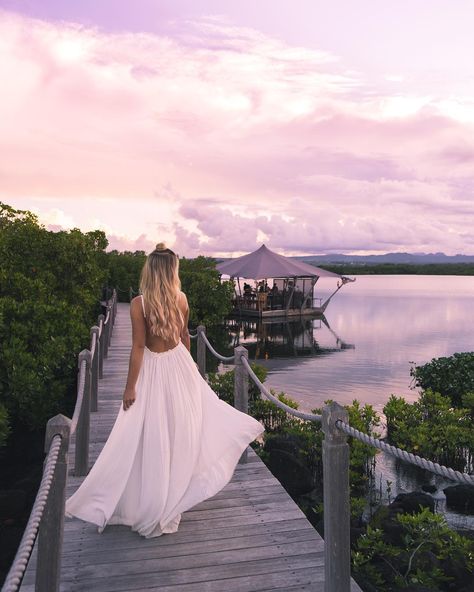 Kiki | The Blonde Abroad on Instagram: “Happy hour with cotton candy clouds 💕 •••••••••••••••••••••••••••••••••••••••••••••••• The pathway to dinner and drinks on a floating…” Mauritius Travel, Floating Restaurant, Candy Clouds, Glass Bottom Boat, Cotton Candy Clouds, Luxury Getaway, Tropical Destinations, Best Resorts, Water Skiing