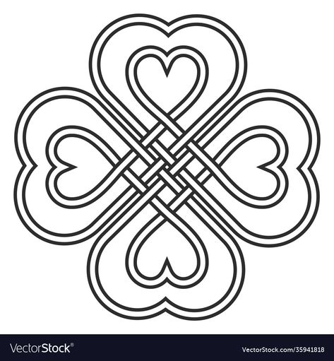 Celtic Heart Knot Tutorial, Celtic Heart Knot Tattoo, Celtic Double Heart Knot Tutorial, Celtic Knot Coloring Pages, Celtic Knot Coloring Pages Free Printable, Knot Drawing, Celtic Knot Drawing, Celtic Heart Knot, Celtic Quilt