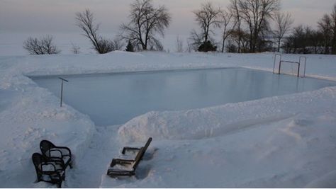 My brothers and I thought my father invented the concept of the backyard ice skating rink. The first we heard of it was one night when he went outdoors in Outdoor Hockey Rink, Backyard Hockey Rink, Backyard Ice Rink, Backyard Rink, Hockey Diy, Outdoor Skating Rink, Ice Hockey Rink, Outdoor Rink, Winter Skating