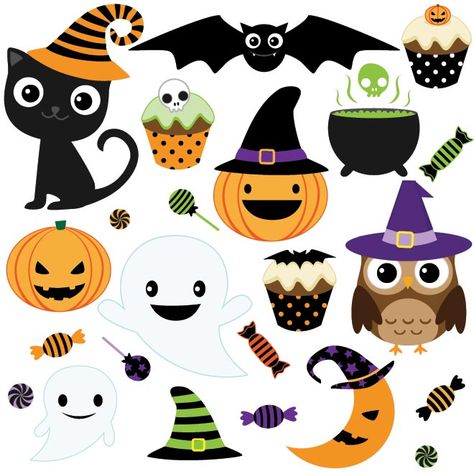 Free halloween clipart halloween illustrations and pictures image Halloween Clipart Free, Halloween Tumblr, Moldes Halloween, Imprimibles Halloween, Dekorasi Halloween, Pumpkin Pictures, Halloween Graphics, Halloween Illustration, Halloween Icons