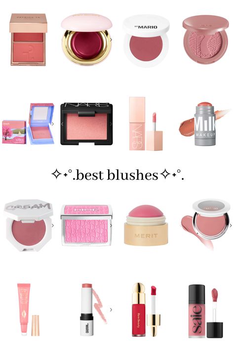 Best Blushes, Basic Makeup Kit, Best Blush, Ulta Beauty Makeup, Makeup Sephora, Makeup Order, Makeup Artist Kit, Blush Stick, Blush Powder