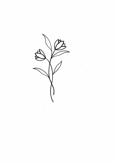 Flower Drawings Simple, Small Flower Drawings, Flower Drawing Simple, Yellow Butterfly Tattoo, Minimal Tattoo Designs, Butterfly Tattoos On Arm, Simple Flower Tattoo, Colored Tattoo Design, Simple Flower Drawing