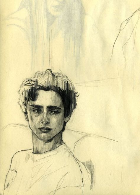 Luca Guadagnino, Arte Grunge, Call Me By Your Name, Arte Inspo, Arte Sketchbook, Book Art Drawings, Cool Art Drawings, Sketchbook Art Inspiration, Name Art