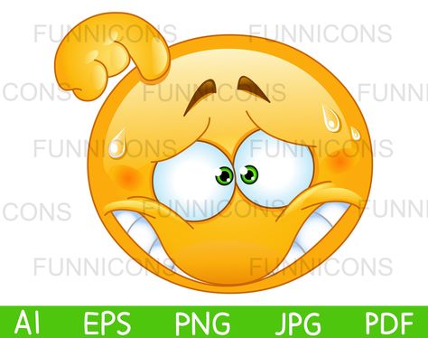 Star Clipart, Funny Emoji Faces, Goofy Drawing, Emoji Pictures, Emoji Art, Funny Emoji, Cartoon Clip Art, Instant Download Printable, Printable Image