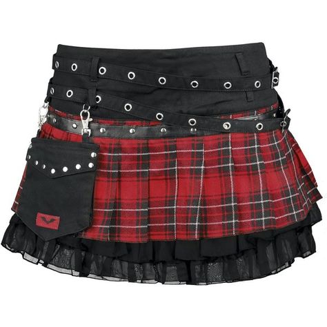 Punk Skirt ($57) ❤ liked on Polyvore featuring skirts, bottoms, saias, red, punk skirt, red knee length skirt, red skirt and punk rock skirts Punk Skirt, Trendy Skirts, Gothic Rock, Red Skirt, Rock Punk, Punk Outfits, Red Skirts, Gothic Outfits, Goth Outfits