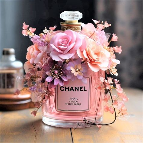 Happy Birthday Luxury, Spring Aesthetic Wallpaper, Chanel Wall Decor, Fall Festival Decorations, Backyard Birthday, Beautiful Perfume Bottle, Girly Wall Art, Pink Life, Flowers Bouquet Gift