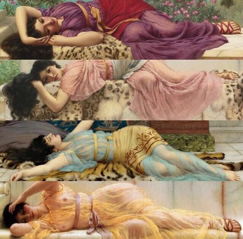 Me all day William Godward, John William Godward, Dolce Far Niente, Master Paintings, Italian Paintings, Rennaissance Art, Academic Art, Greek Mythology Art, Historical Painting