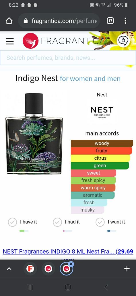 Nest Indigo Perfume, Nest Indigo, Nest Perfume, Beauty Basics, Perfume Lover, Inner Beauty, Perfume Collection, Smell Good, Aromatherapy