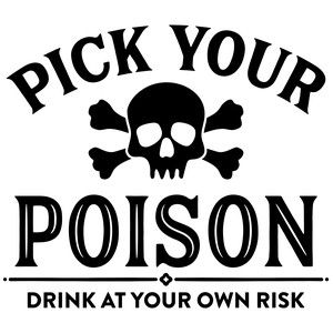 Pick Your Poison Sign, Halloween Sayings, Poison Sign, Pick Your Poison, Halloween Decals, Silhouette Template, Cricut Halloween, Halloween Quotes, Diy Cricut