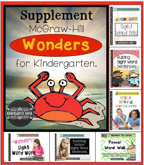 McGraw Hill Reading Wonders for Kindergarten                                                                                                                                                      More Wonders Reading Programs, Wonders Reading Series, Kindergarten Blogs, Mcgraw Hill Wonders, Reading Wonders, Southern United States, Guided Reading Kindergarten, Guided Reading Lessons, Reading Curriculum