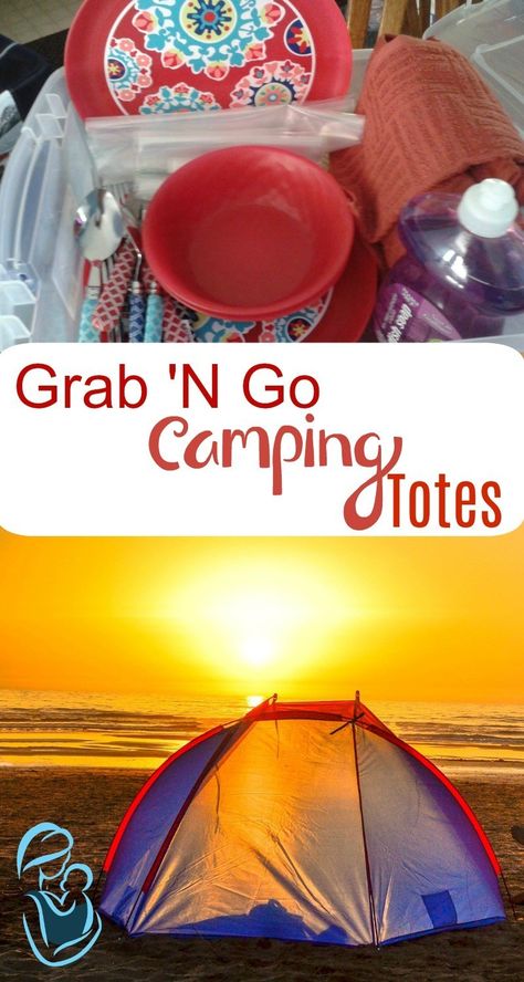 Camping Hacks With Kids, Camping Tote, Grab N Go, Camping Planning, Motherhood Encouragement, Affordable Vacations, Christian Motherhood, Beach Camping, Camping Tent