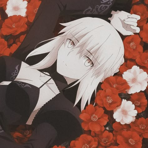 #anime #fate #game #alter #saber Alter Saber Wallpapers, Saber Pfp Fate, Saber Alter Pfp, Saber Alter Icon, Saber Fate Fanart, Artoria Alter, Saber Pfp, Saber Alter, Saber Fate