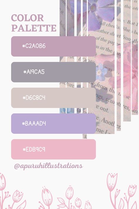 Korean Aesthetic Color Palette, Kawaii Color Scheme, Croquette Color Palette, Balletcore Color Palette, Canva Colors Palette, Pastel Color Palette Hex Codes, Canva Palettes Color, Korean Color Palette, Coquette Color Palette