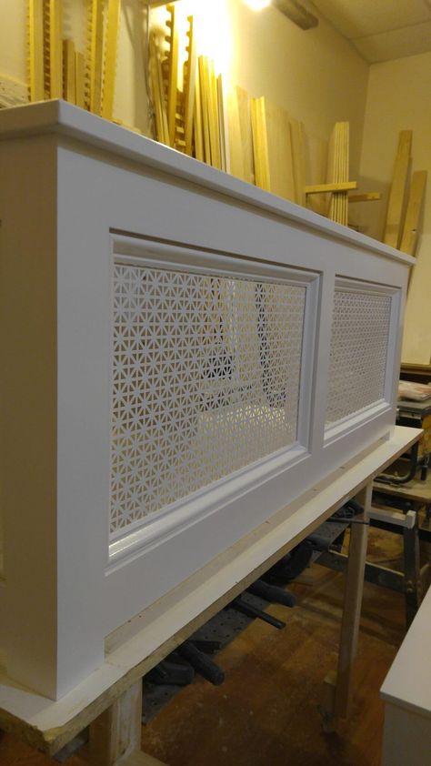 Lancaster Radiator Cover, LI Custom Radiator Covers 516-256-9454 Rustic Radiator Cover, Diy Radiator Cover Easy, Radiator Cover Ideas Living Room, Radiator Cover Bench, Radiator Cover Diy, Radiator Cover Ideas, Custom Radiator Covers, Modern Radiator Cover, Diy Radiator Cover