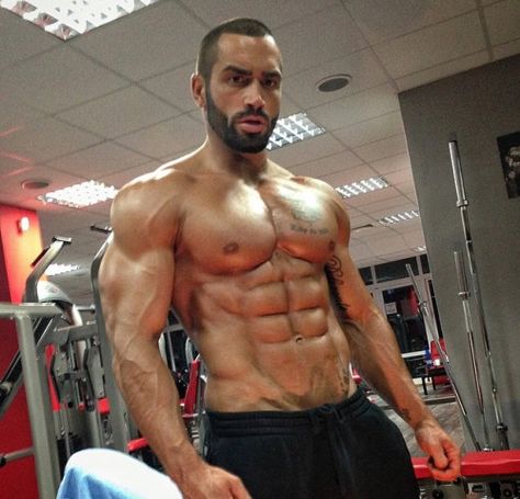 #bulgarianbeast Lazar Angelov [Motivational Gallery]... Lazar Angelov, Phil Heath, Epic Beard, Beach Friends, Male Fitness Models, Fitness Magazine, Bodybuilding Workouts, Toned Body, Muscle Fitness