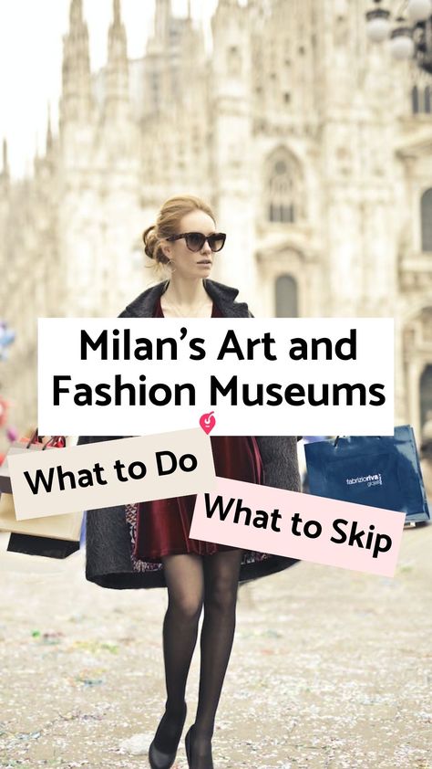 In this guide, we'll help you make the most of Milan's art and fashion museums by highlighting what you can see and skip. Plus, we'll introduce you to day-long luggage storage in Milan, ensuring your exploration is hassle-free. #Milanfashion #Milanexplore #Milantravelguide #milano Milan Travel Guide, Fashion Milano, Museum Fashion, Art And Fashion, Northern Italy, Milan Italy, What To Pack, Luggage Storage, Milan Fashion