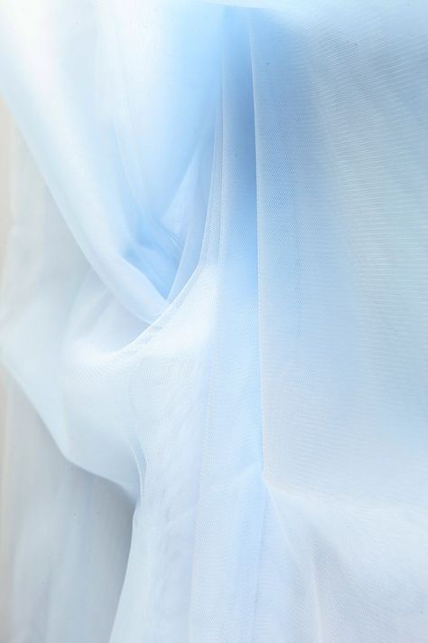 Soft Tulle 118" Fabric for Bridalwear & Veil's, Embroidery Projects Soft Tulle, Tulle Fabric, Draped Fabric, Embroidery Projects, Ice Blue, Bridal Wear, Dress Making, Embroidery, High Quality