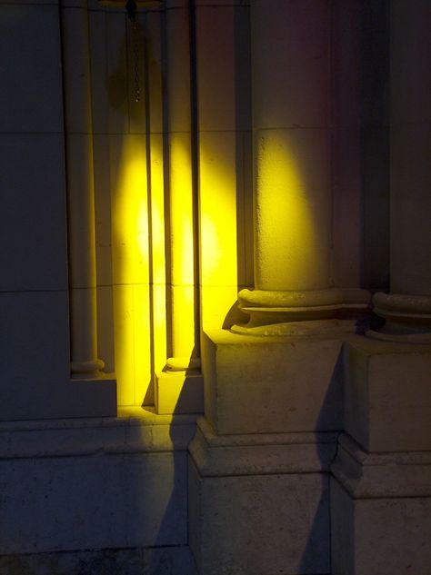 Yellow | fdecomite | Flickr Yellow Light Aesthetic, Photography 70s, Mood 2024, Yellow Lighting, Urban Icon, Yellow Things, Yellow Photography, Color Wars, Purple Lighting