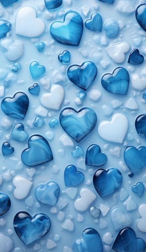 Heart Wallpaper Iphone, Heart Wallpaper Hd, Blue Sky Wallpaper, Heart Wallpapers, Aesthetic Heart, The Best Wallpapers, Blue Butterfly Wallpaper, Coquette Fashion, Glittery Wallpaper